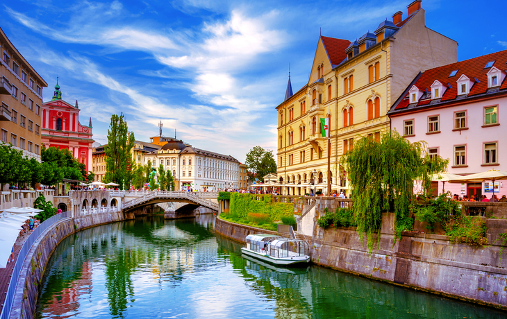 Die Hauptstadt Sloweniens: Ljubljana - ©gatsi - stock.adobe.com