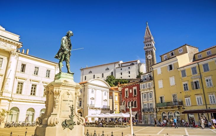 Panorama der schönen Piran, Slowenien - © malajscy - Fotolia