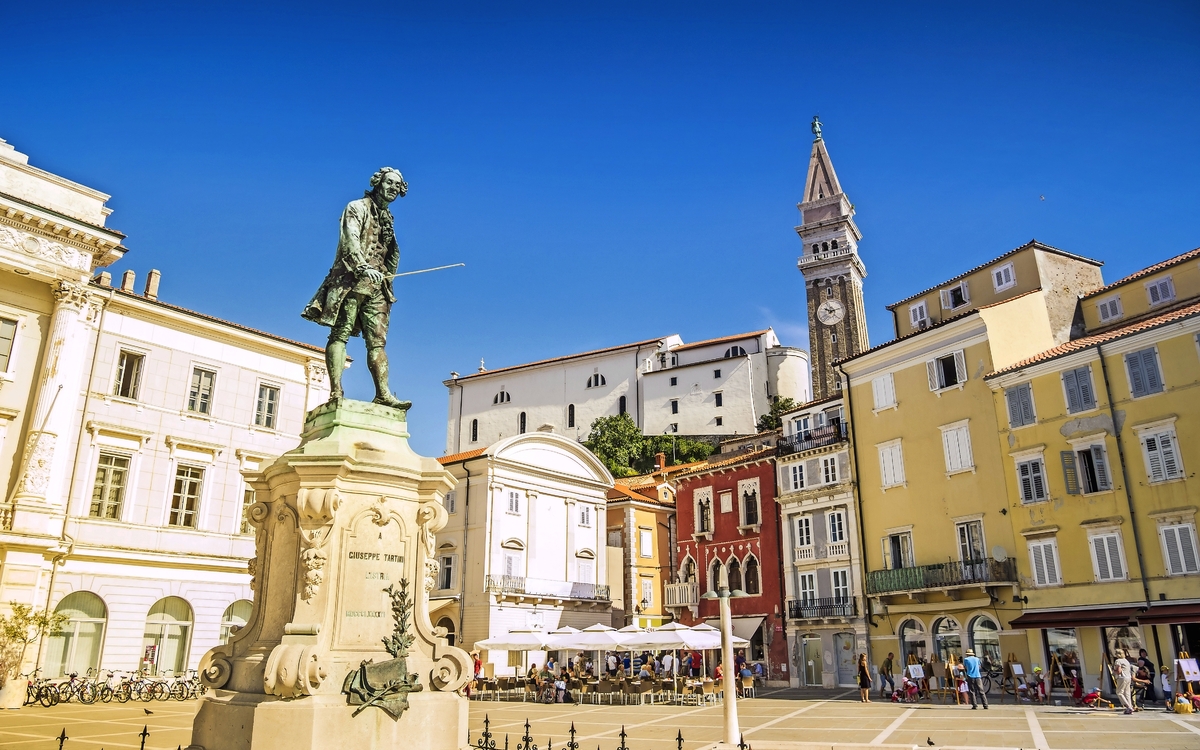 Panorama der schönen Piran, Slowenien - © malajscy - Fotolia