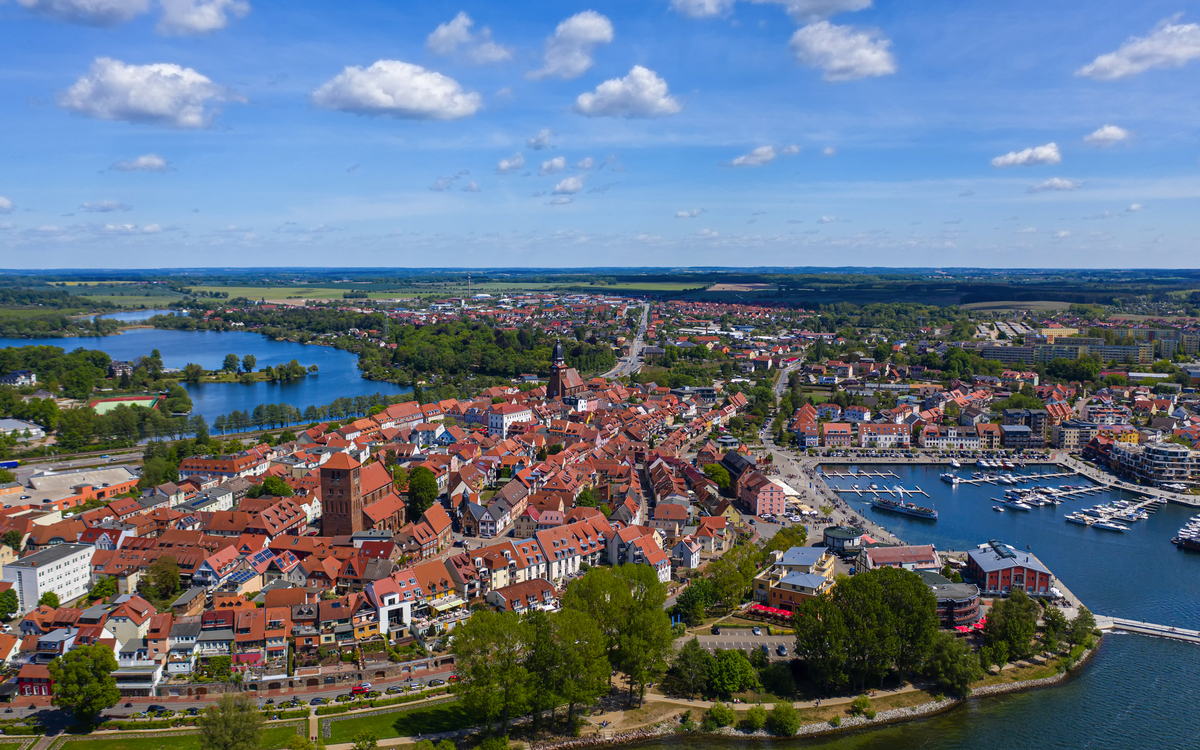 Aussicht auf die Stadt Waren an der Müritz - © Tilo Grellmann - stock.adobe.com