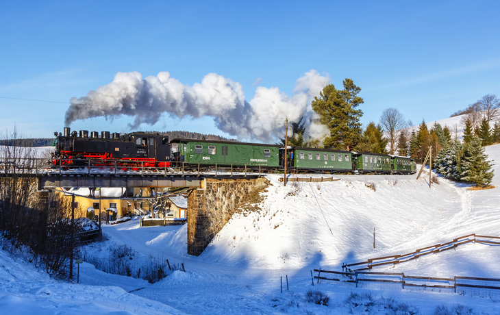 © Markus Mainka (www.aviation-stock.de) - Fichtelbergbahn im Erzgebirge 