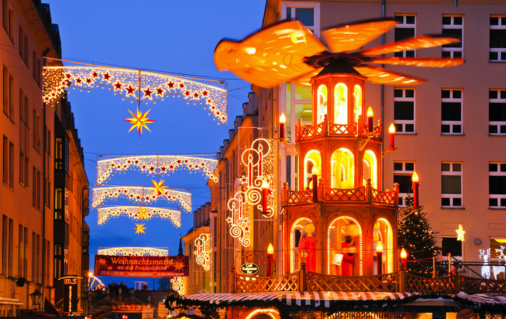 Weihnachtsmarkt auf dem Neumarkt in Dresden, Deutschland - ©Torsten Becker - stock.adobe.com