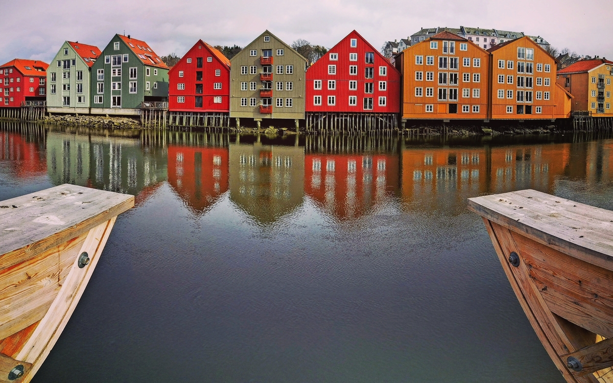 Trondheim in Norwegen