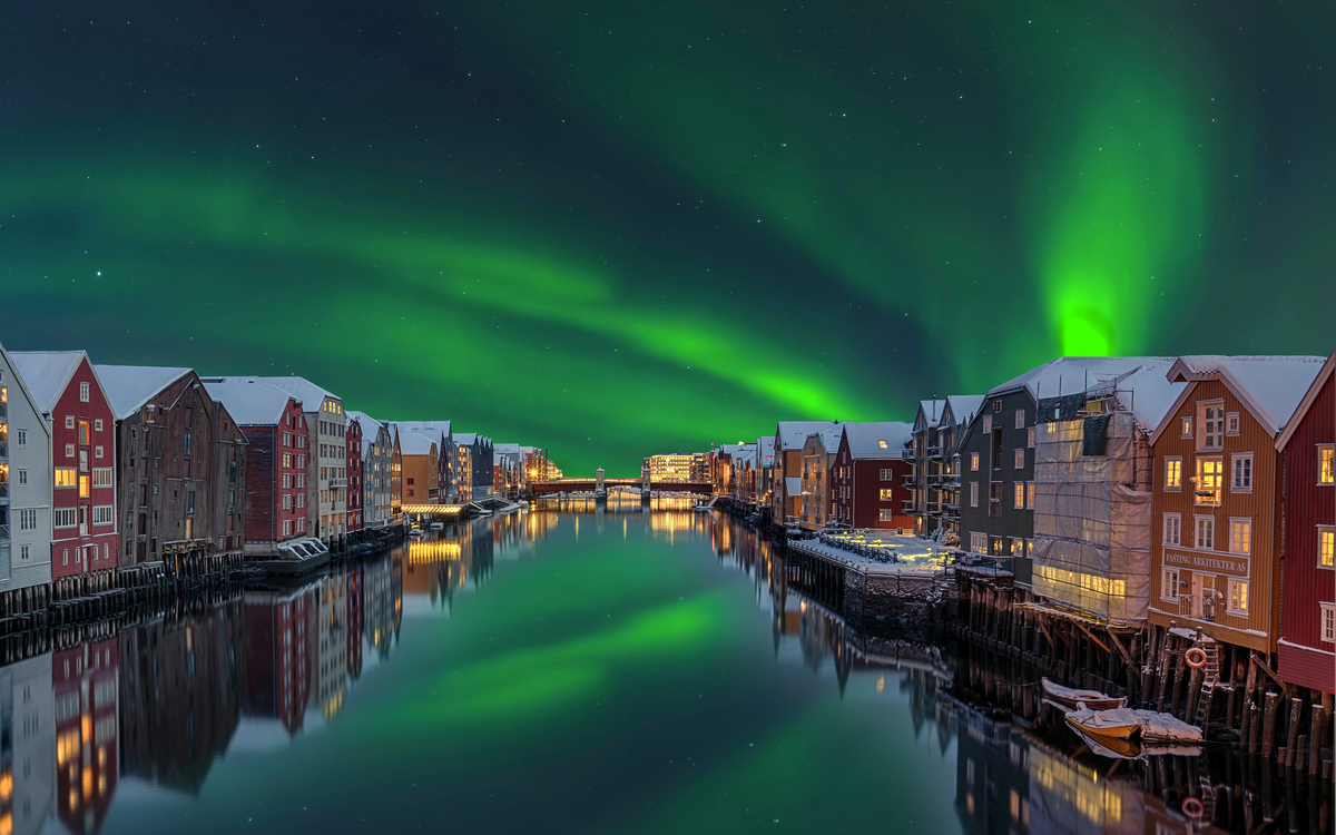 Trondheim im Winter - © ROLF FISCHER BUECKEBURG