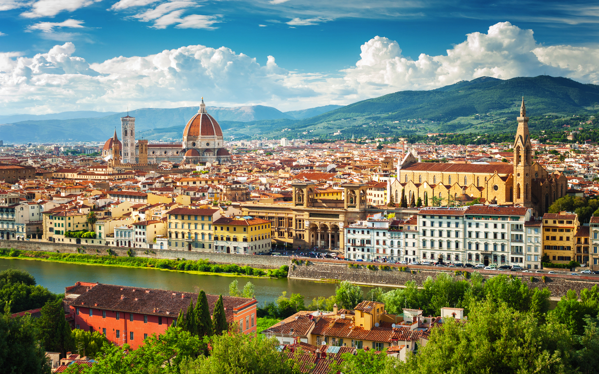 Blick über Florenz vom Piazzale Michelangelo, Italien - ©waku - stock.adobe.com