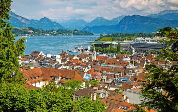 Blick auf Luzern in der Schweiz - © djama - Fotolia