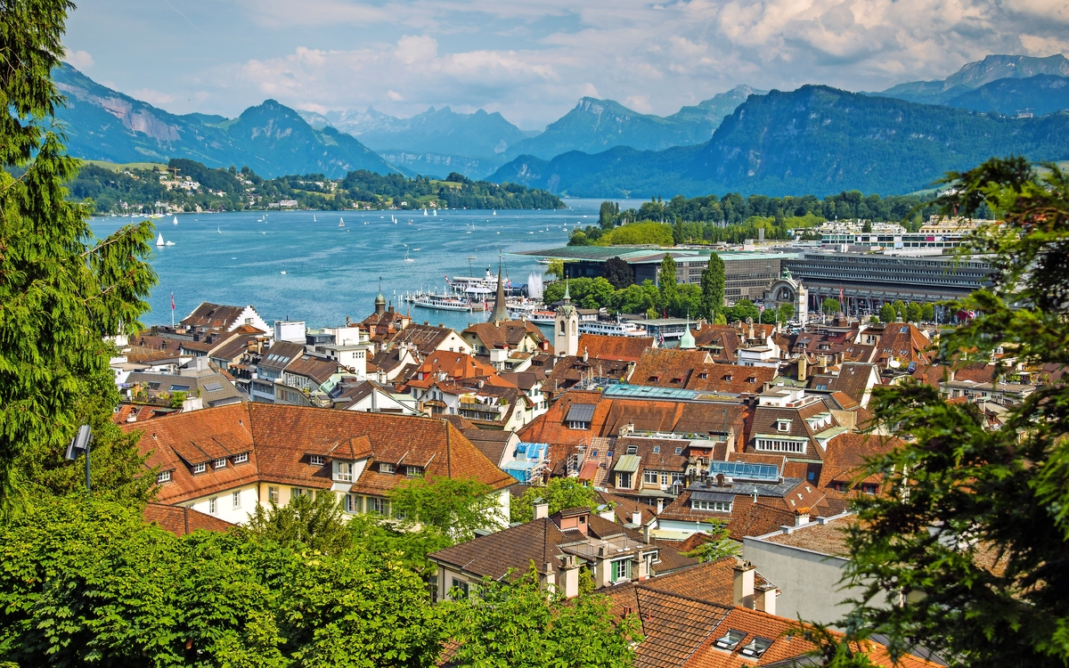 Blick auf Luzern in der Schweiz - © djama - Fotolia