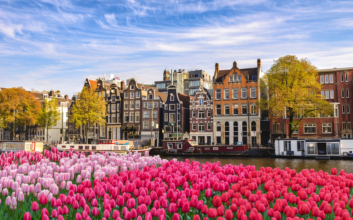 Amsterdam im Frühling - © Noppasinw - stock.adobe.com