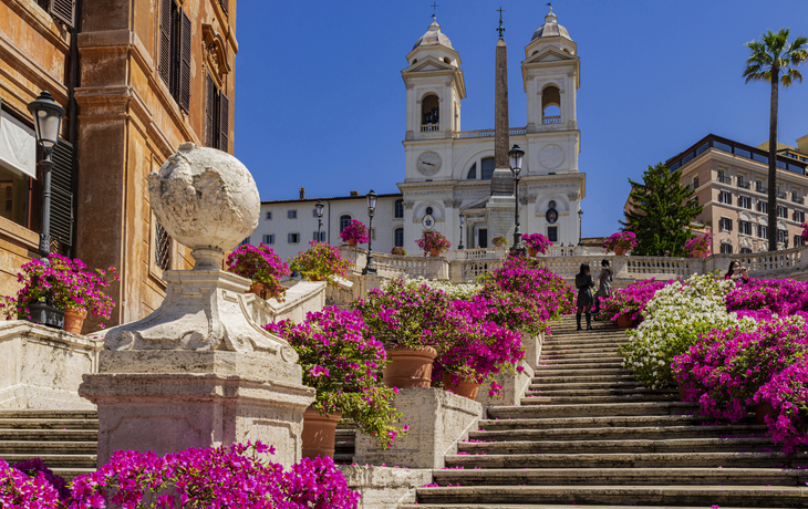 spanische Treppe in Rom, Italien - ©Paolo Savegnago - stock.adobe.com