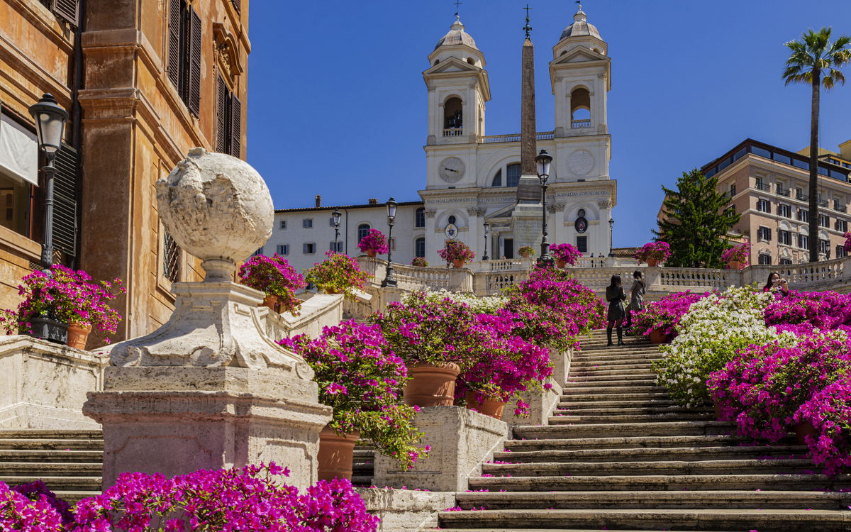 spanische Treppe in Rom, Italien - ©Paolo Savegnago - stock.adobe.com