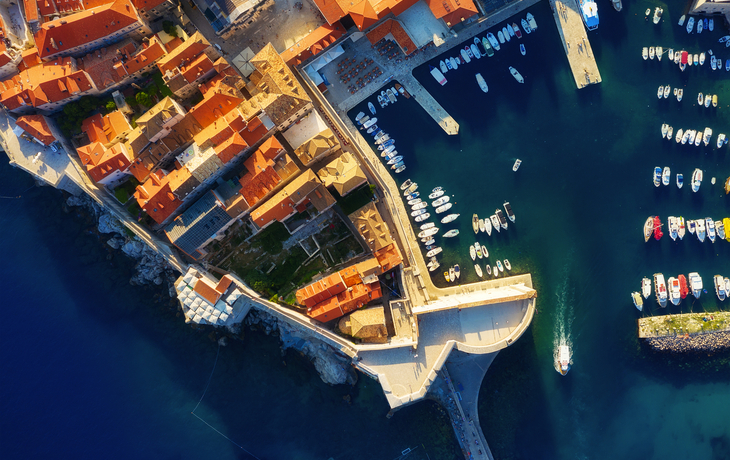 Luftaufnahme der Altstadt von Dubrovnik - © Biletskiy Evgeniy - stock.adobe.com