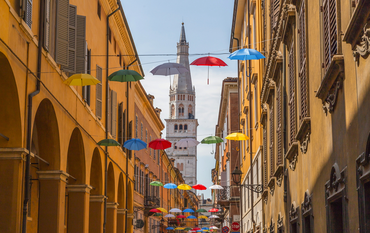 Straße in Modena - © wsf-f - stock.adobe.com