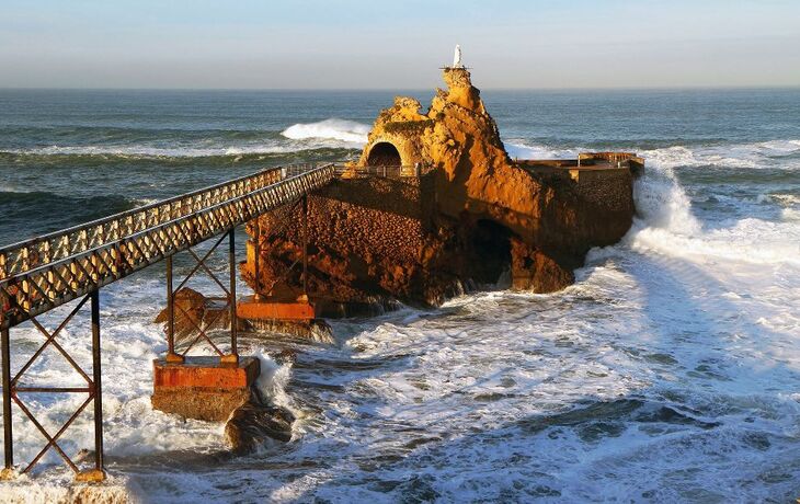 Biarritz,Felsen der Jungfrau - © Jean-Jacques Cordier - Fotolia