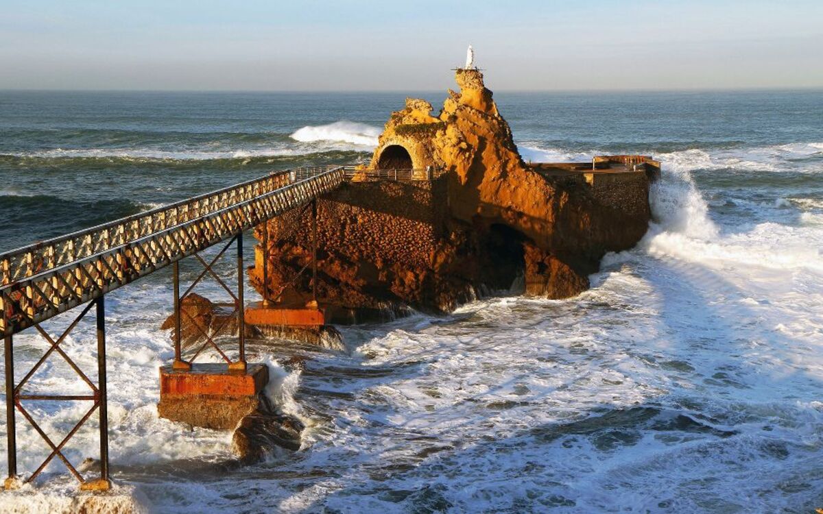 Biarritz,Felsen der Jungfrau - © Jean-Jacques Cordier - Fotolia