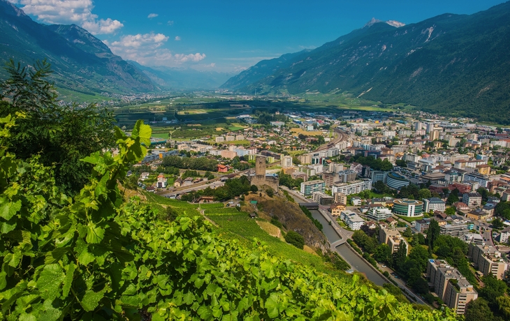 Martigny in der Schweiz - © Tomasz Zajda - stock.adobe.com