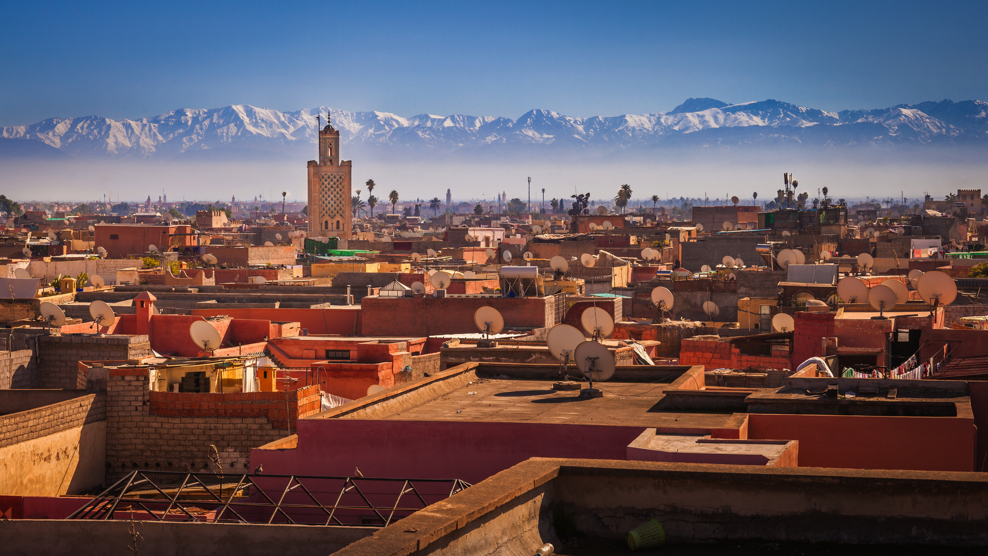 Panorama von Marrakesch - © 2014 Maurizio De Mattei