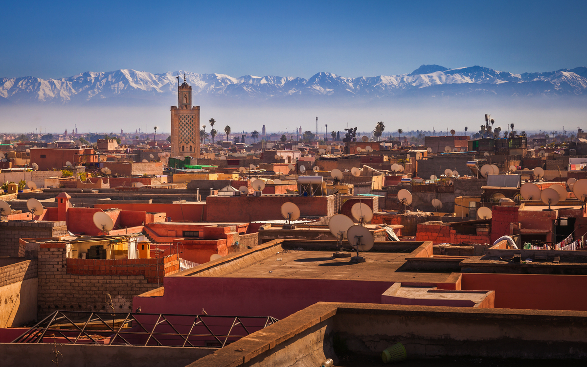 Panorama von Marrakesch - © 2014 Maurizio De Mattei