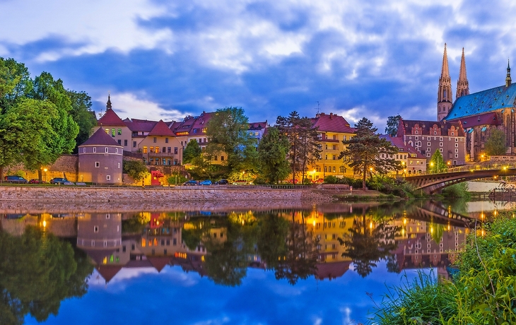 Ochsenbastei mit Peterskirche und Neisse - © andrehenschke - stock.adobe.com