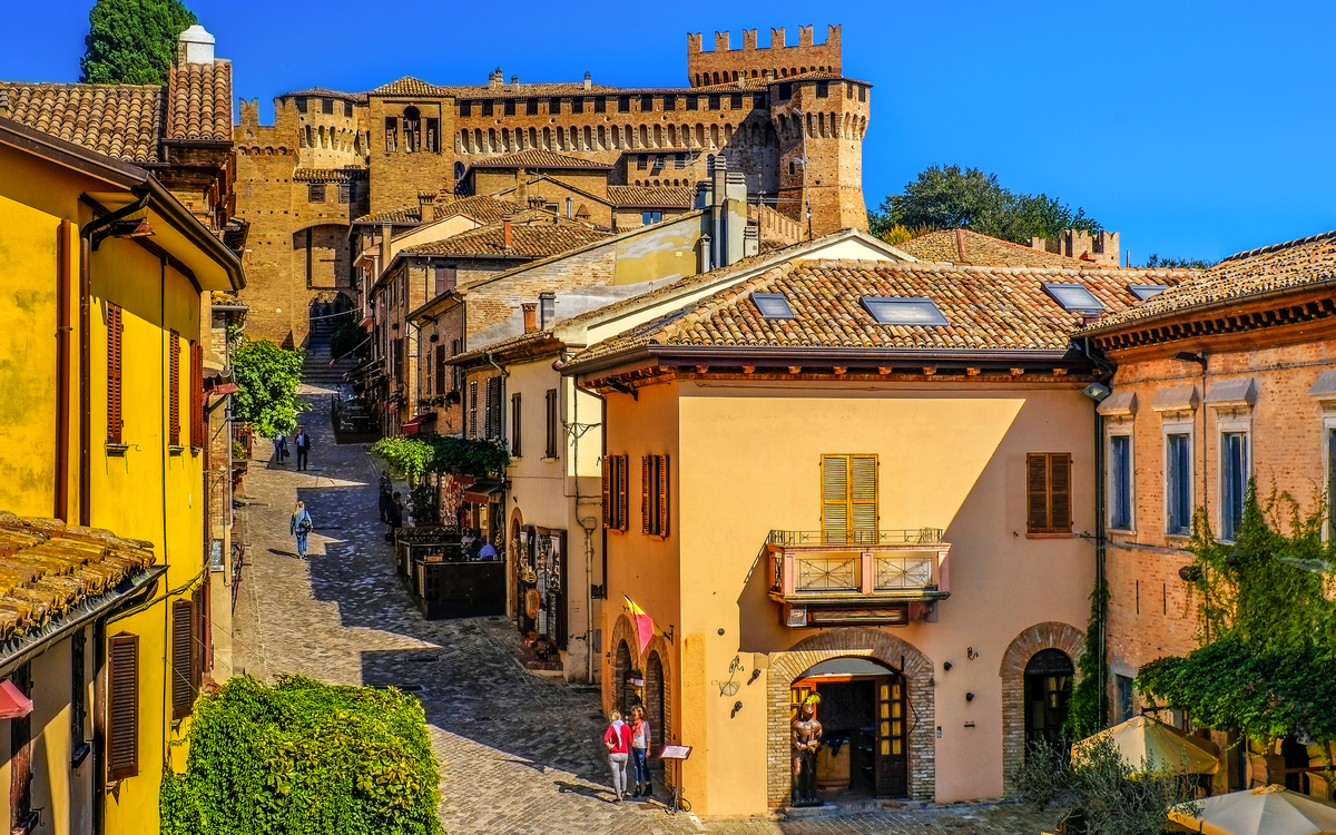 Gradara in der Provinz Pesaro und Urbino in den Marken, Italien - ©Luca Lorenzelli - stock.adobe.com