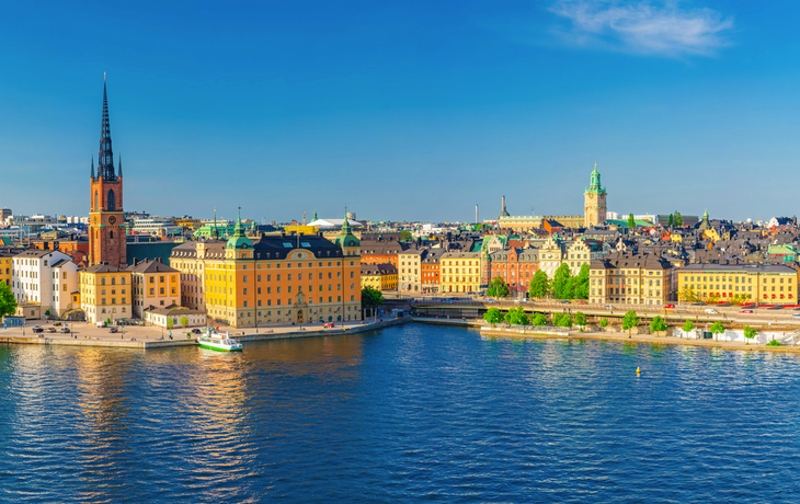 Gamla Stan: Stockholms alte Skyline der Stadt - © Aliaksandr - stock.adobe.com