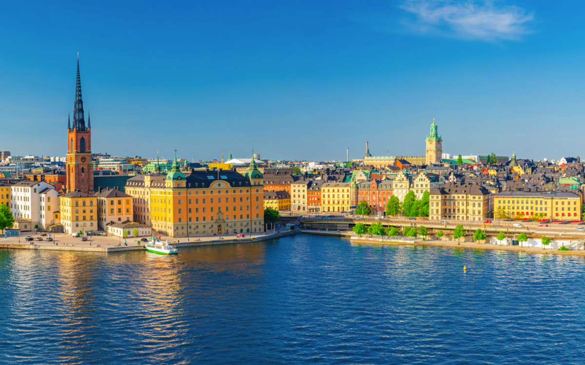 Gamla Stan: Stockholms alte Skyline der Stadt - © Aliaksandr - stock.adobe.com