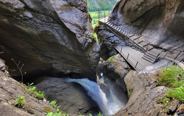 Trümmelbachfälle nahe Lauterbrunnen  - © NoorRadya - stock.adobe.com