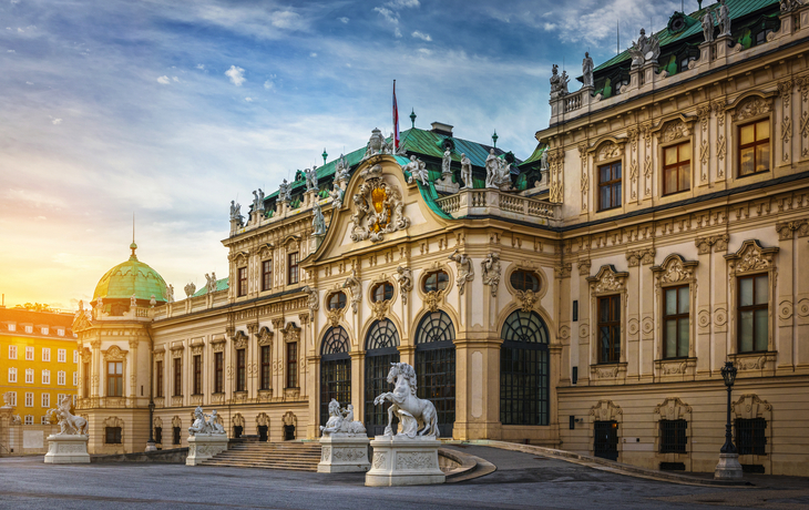 Schloss Belvedere in Wien, Österreich - ©Tryfonov - stock.adobe.com