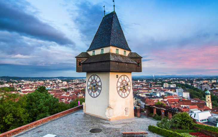 Uhrturm auf dem Grazer Schlossberg