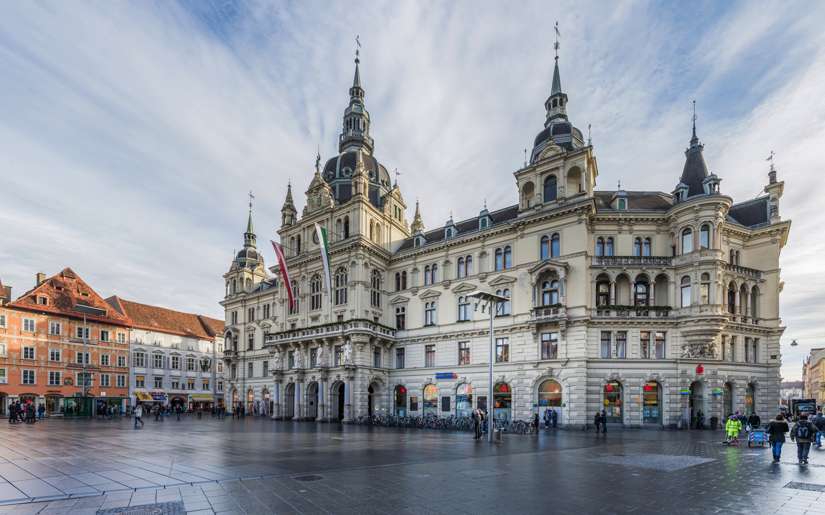 Rathaus der Stadt Graz - © christian vinces - stock.adobe.com