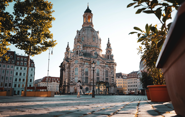 Neumarkt mit Frauenkirche - © Michael R. Hennig (DML-BY )