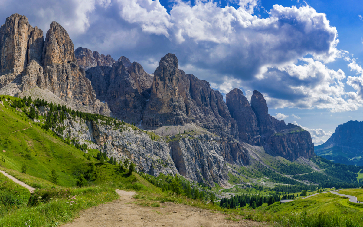 Grödner Joch - Nationalpark Dolomiten - © Harald Tedesco - stock.adobe.com