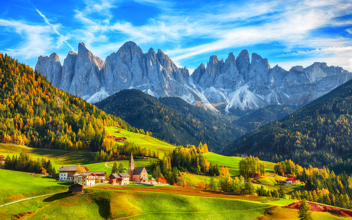 St. Magdalena in den Dolomiten - © pilat666 - stock.adobe.com