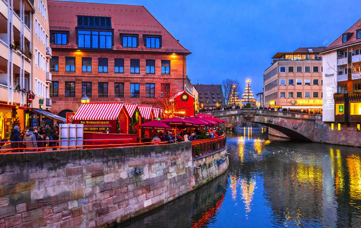 Christkindlmarkt in Nürnberg, Deutschland